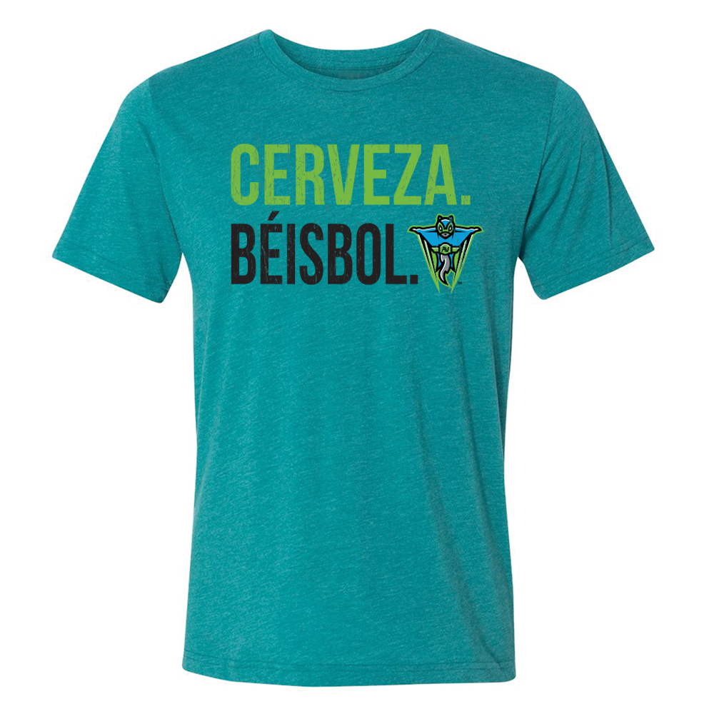 Richmond Flying Squirrels COPA AV Cerveza Beisbol Tee – Richmond Flying