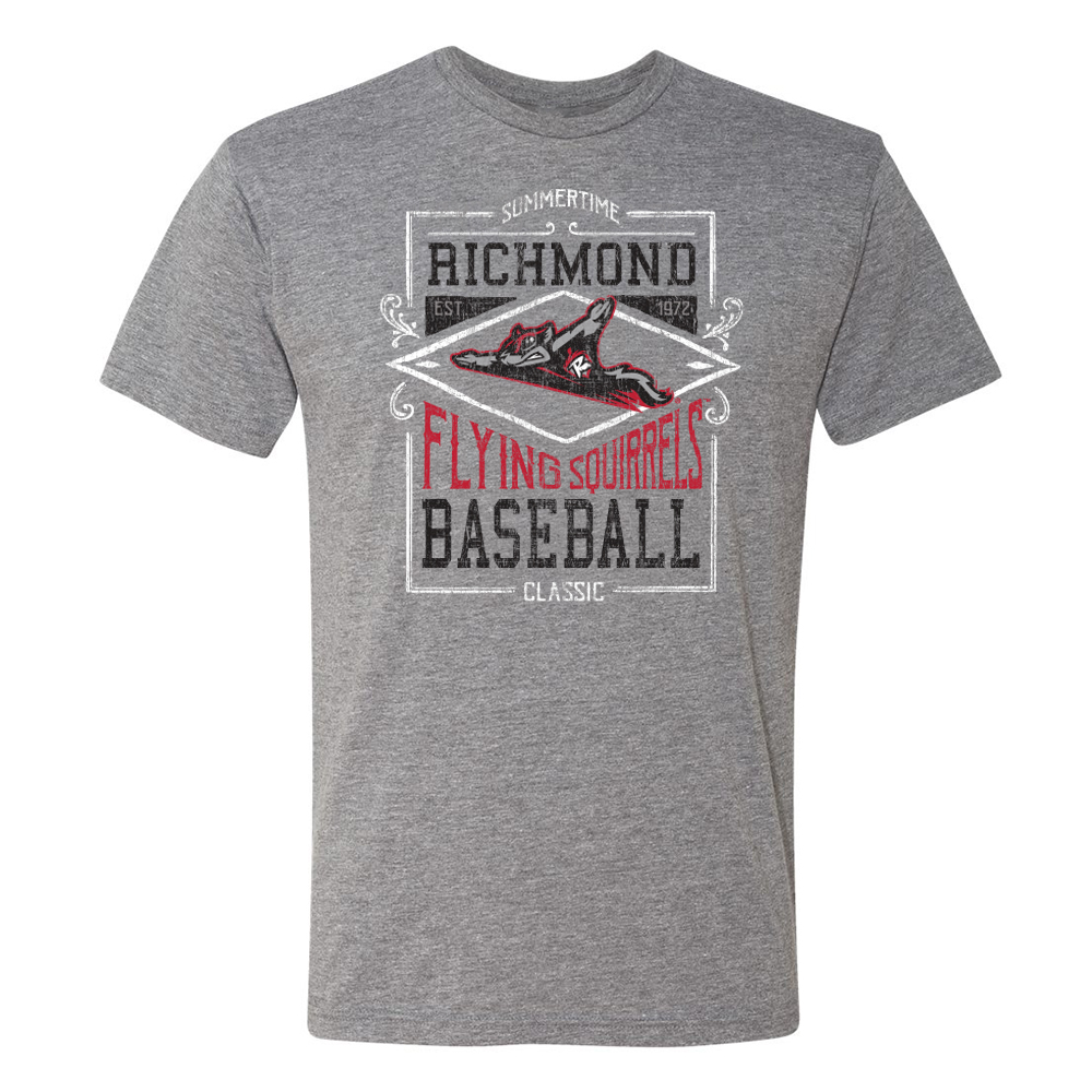Richmond Flying Squirrels Classic Tee Richmond Flying Squirrels