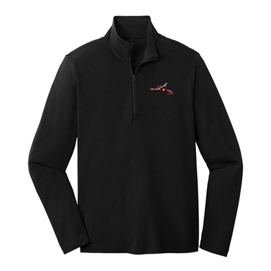 Richmond Flying Squirrels Embroidered 1/4 Zip Pullover