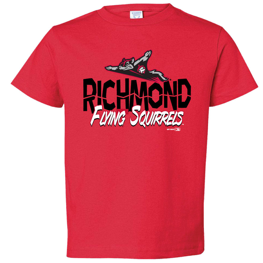 Richmond Flying Squirrels Toddler Bins Tee – Richmond Flying Squirrels