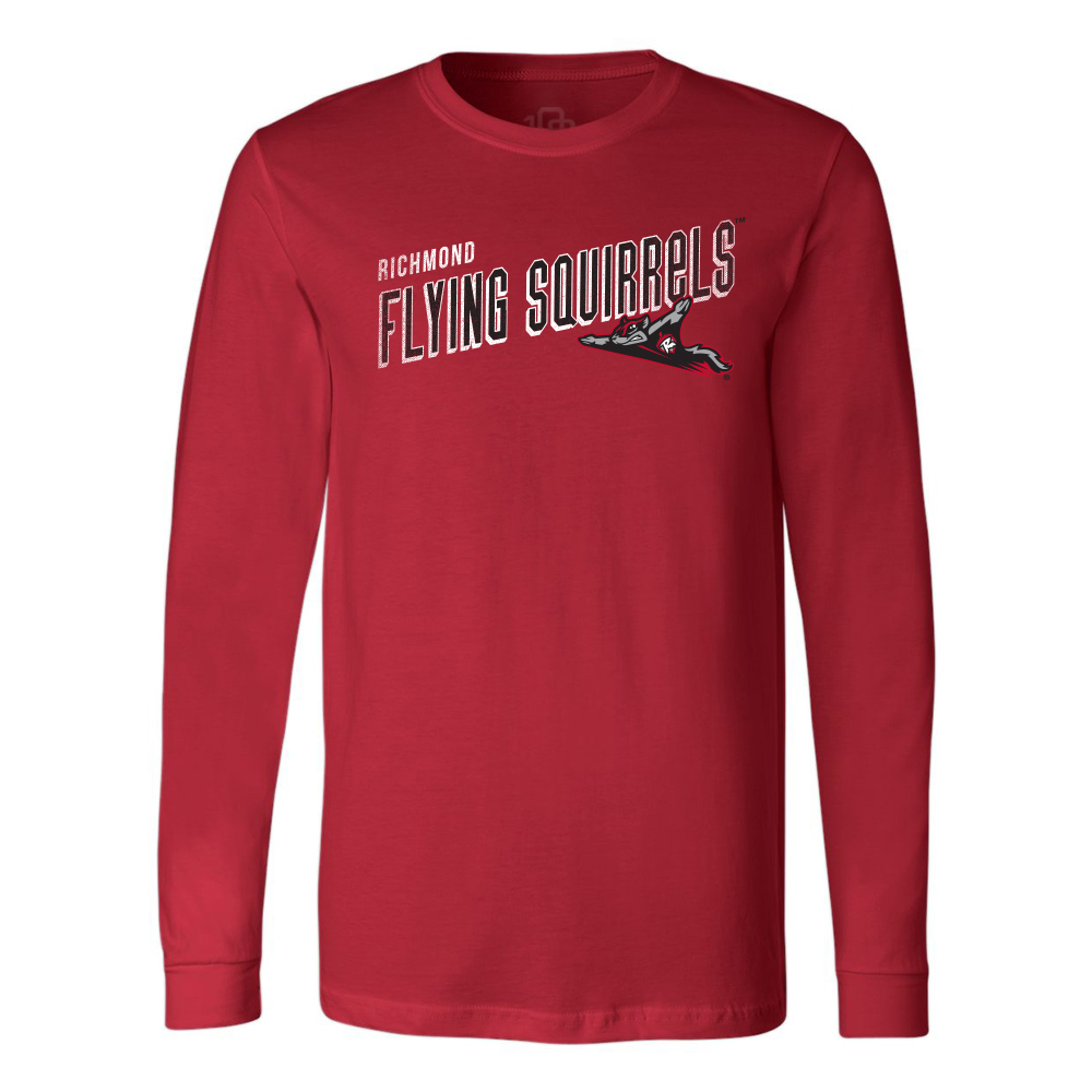 Richmond Flying Squirrels TM Long Sleeve Tee – Richmond Flying