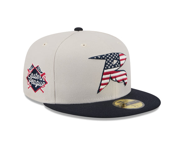 Richmond Flying Squirrels New Era 2024 Stars & Stripes 59Fifty On-Field Cap