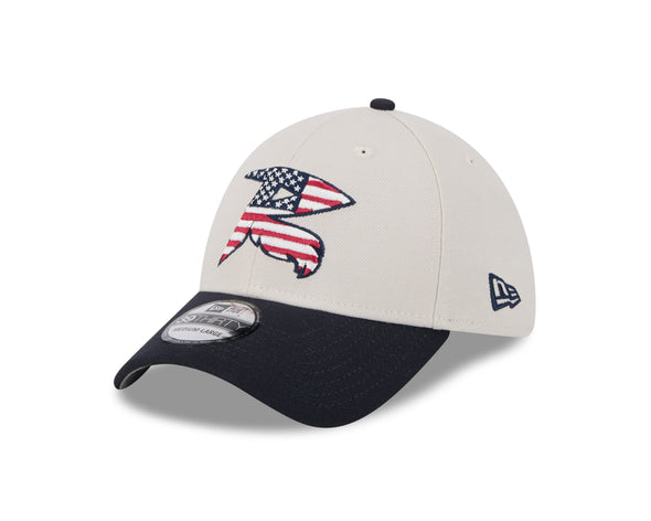 Richmond Flying Squirrels New Era 2024 Stars & Stripes 39Thirty Cap