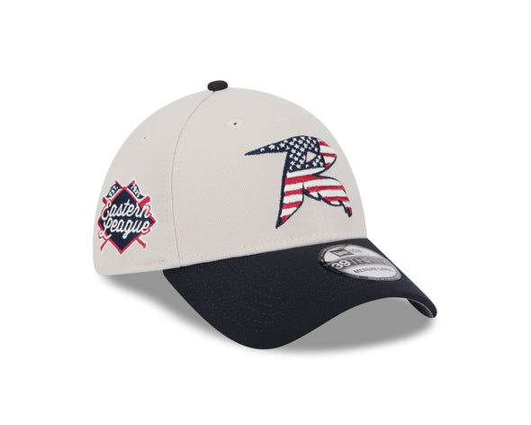 Richmond Flying Squirrels New Era 2024 Stars & Stripes 39Thirty Cap