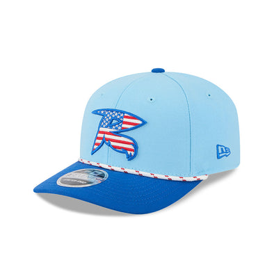 Richmond Flying Squirrels New Era July 4th S&S 9Seventy Stretch Snap Cap