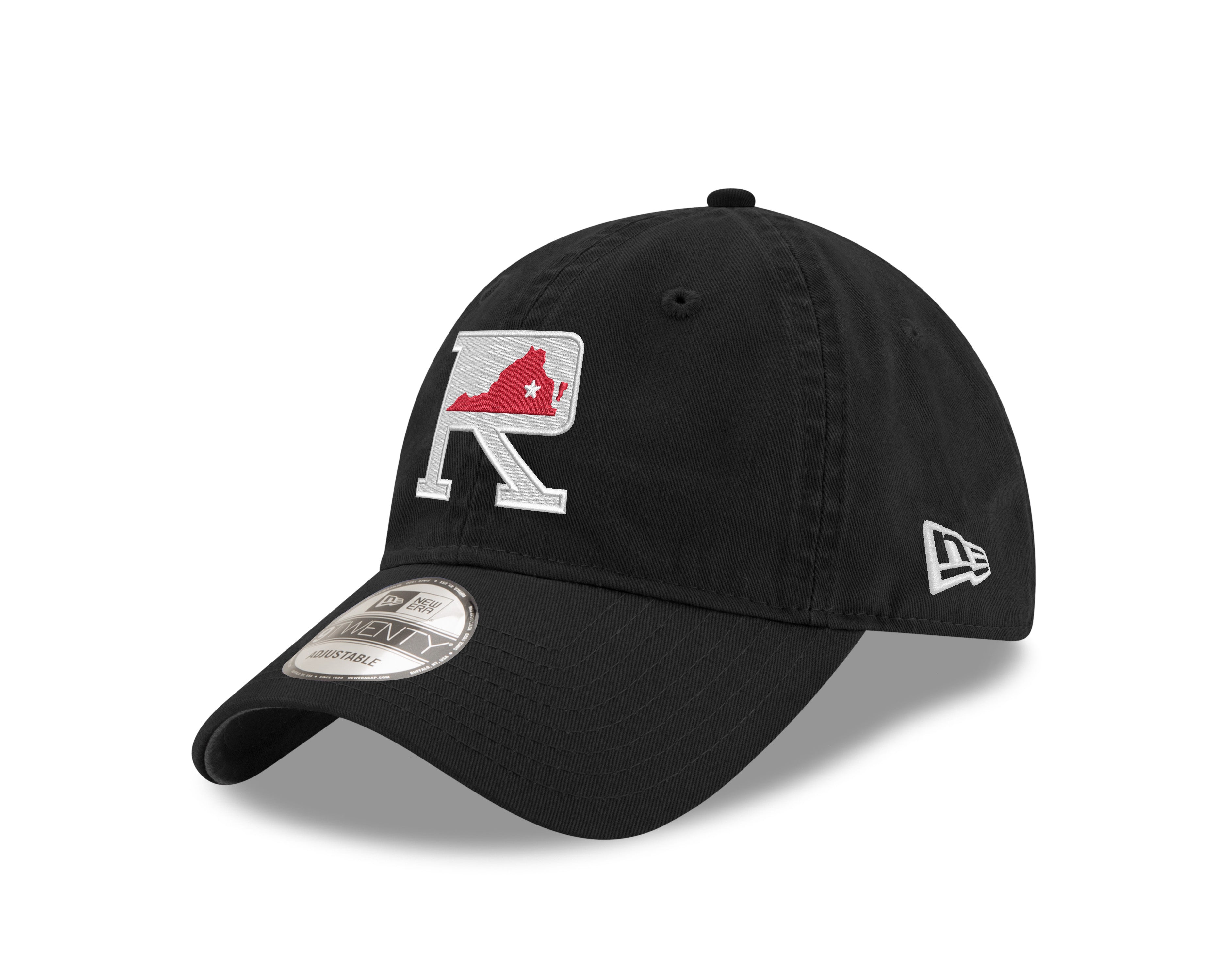 Richmond Flying Squirrels New Era Fauxback Black 