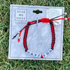 Richmond Flying Squirrels Box Braid Bracelet