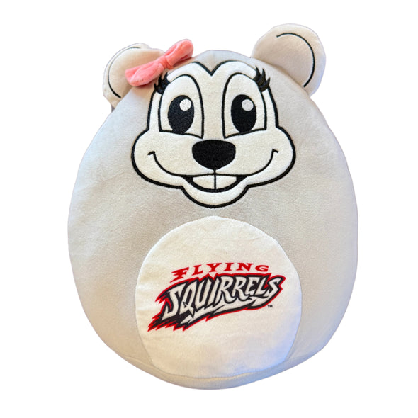 Richmond Flying Squirrels Nutasha Squish Pillow