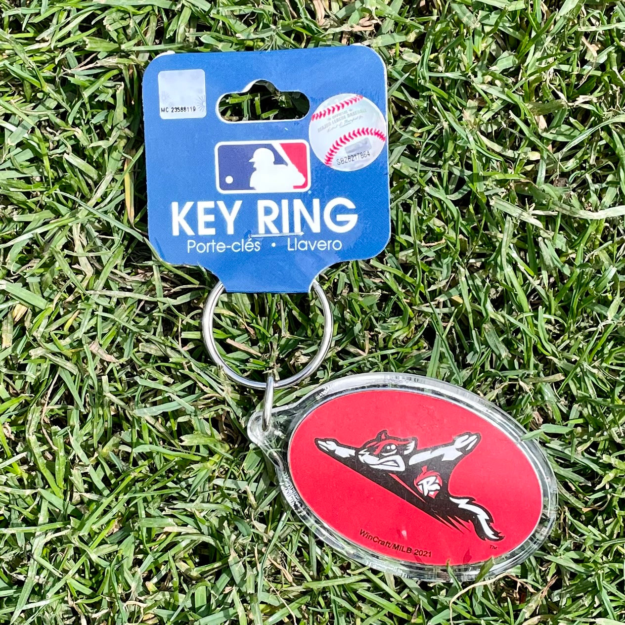 St. Louis Cardinals Spinning Baseball Keychain