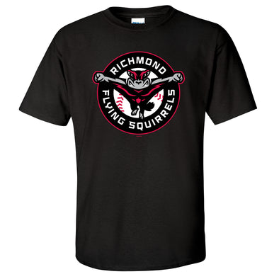 Richmond Flying Squirrels Primary Logo Tee