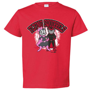 Richmond Flying Squirrels Toddler Nutzy and Nutasha Tee