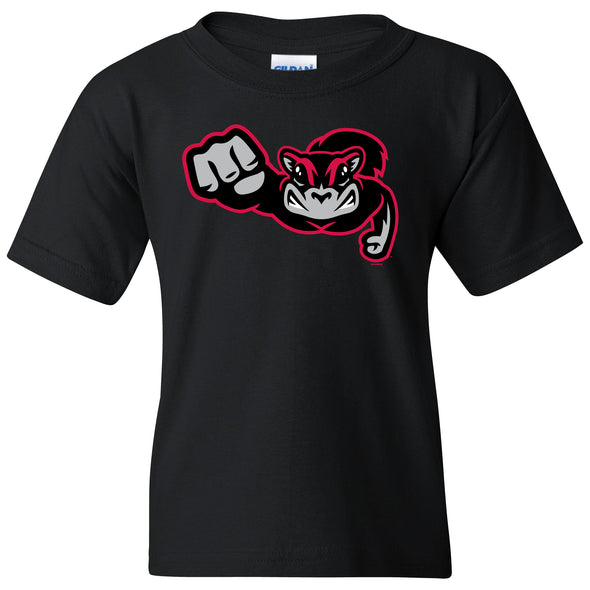 Richmond Flying Squirrels Youth Road Cap Logo Tee