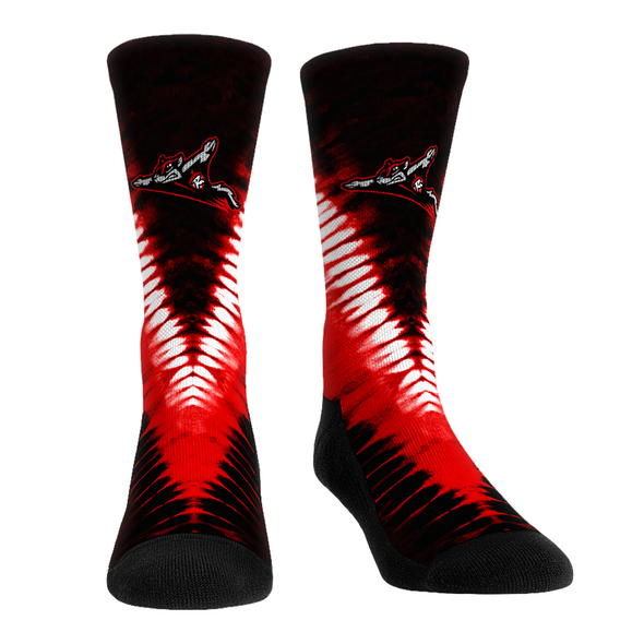 Richmond Flying Squirrels Rock 'Em Tie-Dye Socks