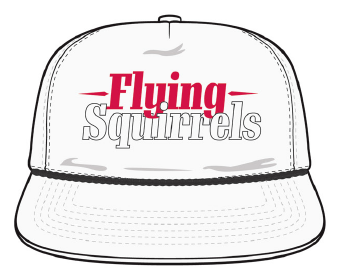 Richmond Flying Squirrels OC White Boomer Cap