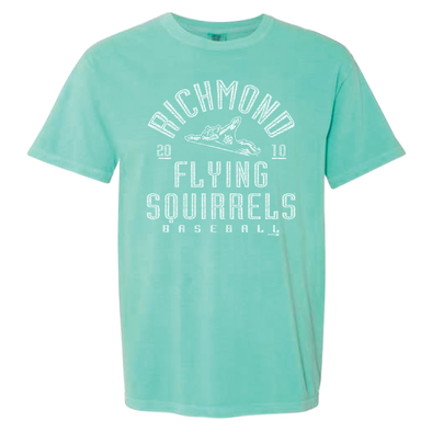 Richmond Flying Squirrels Simple Mint Comfort Colors Tee