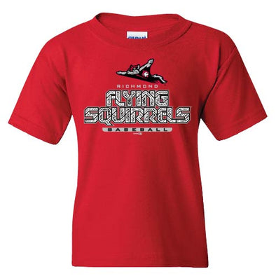 Richmond Flying Squirrels Youth Shatter Tee